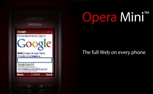 Opera Mini 4.1.11355 (на 50% быстрее)