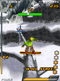 Snowboard Hero 240x320