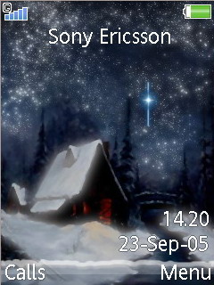 Тема для Sony Ericsson Зима
