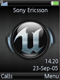 Тема Unreal Tournament 3 для Sony Ericsson 240x320